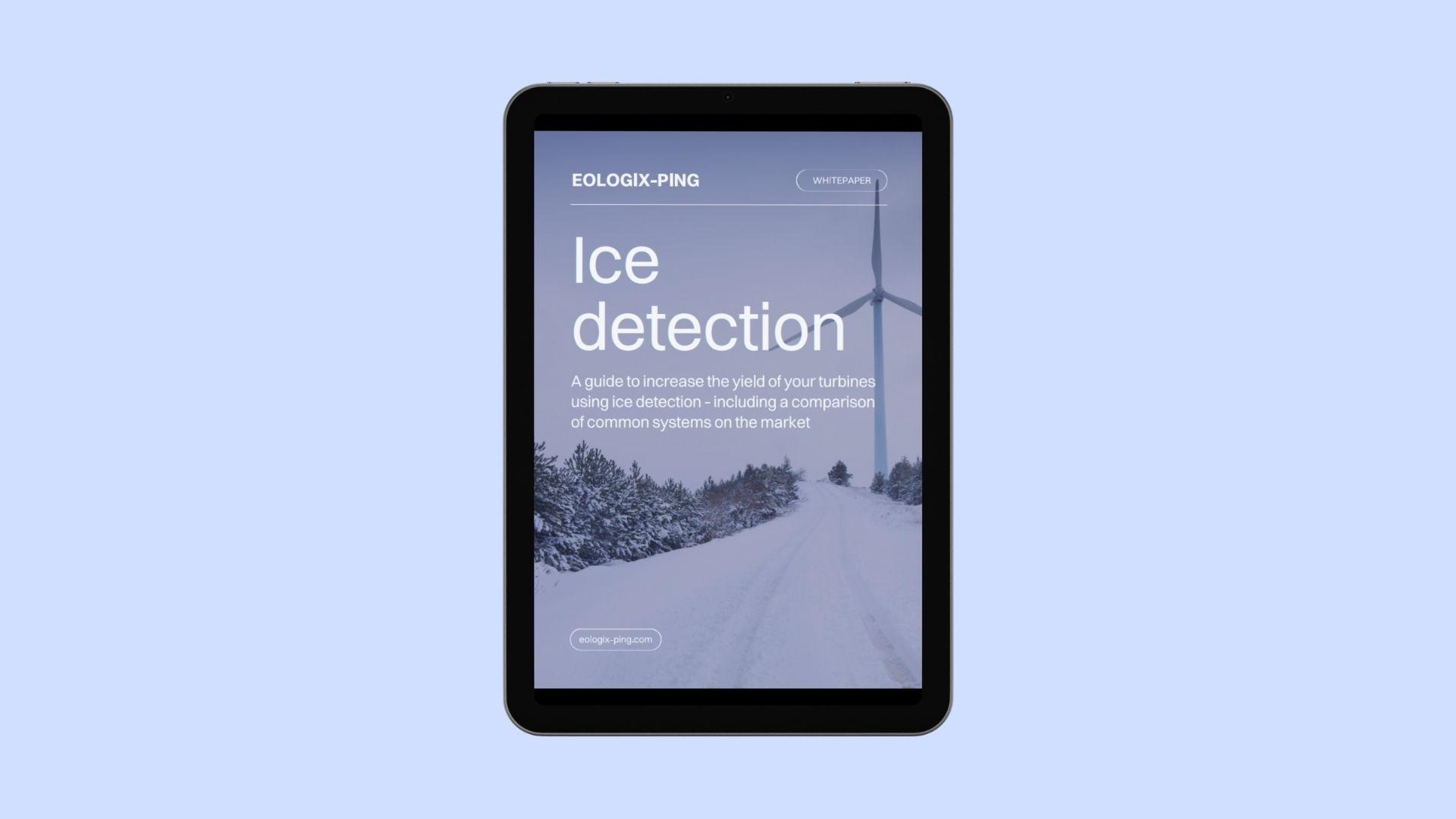 Title of the whitepaper ice detection.