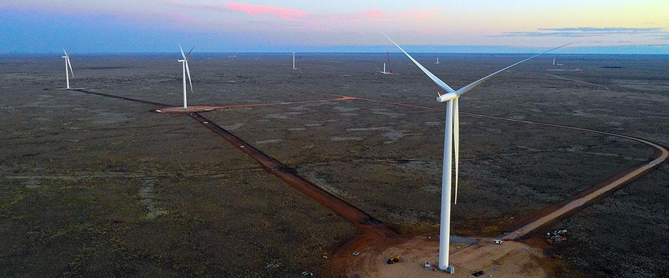 Oso Grande Wind Farm