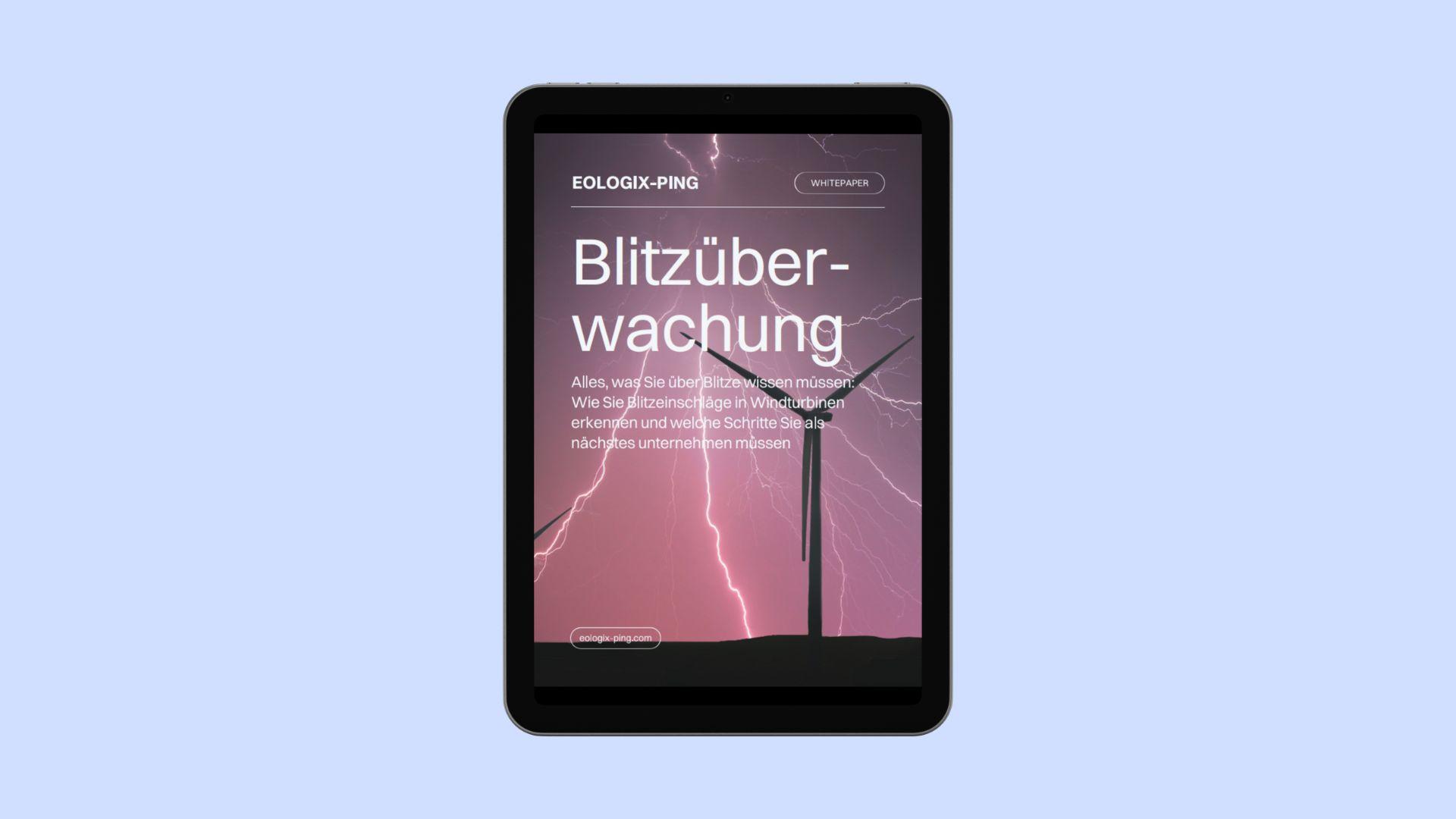 Titelseite des Whitepapers Blitzüberwachung