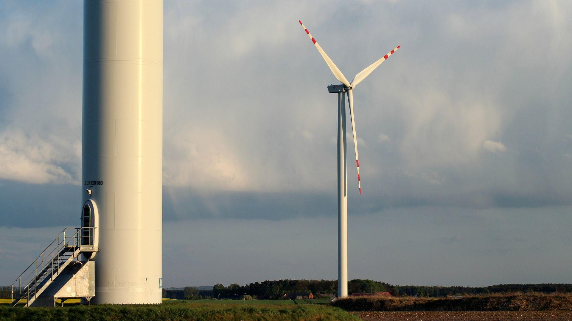 Wind park of GLS